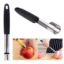 180mm(7'') Apple Corer Pitter Pear Bell Twist Fruit Stoner Pit Kitchen Easy Core Seed Remove Tool Gadget Remover pepper RRF11507