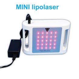 Mini Lipolaser Slimming Machine 650nm 25 36 Diode Lipo Laser Lipolysis Liposuction Machine For Personal Home Use