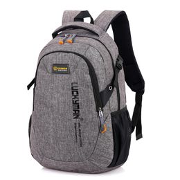 New Fashion Men's Backpack Leisure Outing Travel Computer Student Bag Multi-function Large-capacity High Quality Design K726