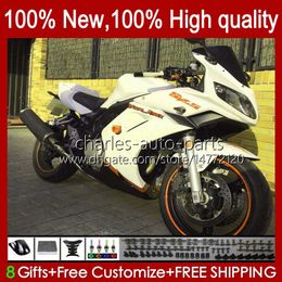 OEM Body For SUZUKI SV 1000 650 SV1000 SV650 S 2003 2004 2005 2006 2007 2008 30No.170 SV 650S 1000S White Orange SV-1000 SV650S 03-13 SV1000S SV-650 03 09 10 11 12 13 Fairing