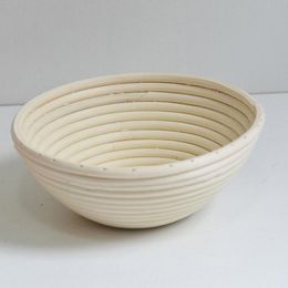 Round Banneton Dough Rising Rattan Bread Proofing Baskets For Home Baking RT88 Storage