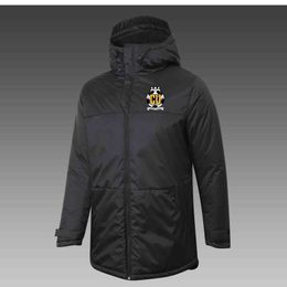 Mens Cambridge United FC Down Winter Outdoor leisure sports coat Outerwear Parkas Team emblems Customised