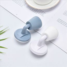Mute Non-punch Silicone Door Stopper Touch Household Sundries Toilet Wall Absorption Plug Anti-bump Holder Gear Gate Resistance FHL516-WY1692