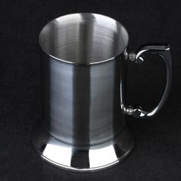 2022 new Retail and wholesales 16OZ Double Wall Stainless Steel Tankard,stainless steel beer mug