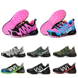 Mode Männer Frauen Wanderschuhe Farbe rosa grau lila Armee grün gezüchtet schwarz Outdoor-Sport-Snerakers