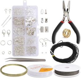 jewelry making beading kits Canada - Novelty Items DIY Necklace Bracelet Earrings Tool Jewelry Making Starter Kit Beading Repair Tools