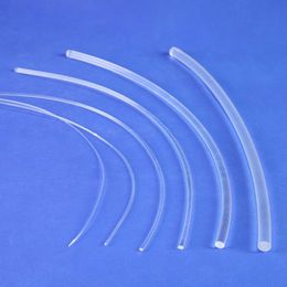 5mX Transparent side glow plastic lighting PMMA Fibre optic cable solid core optical cables diameter 5mm 6mm 8mm 10mm