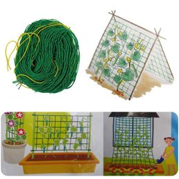 Other Garden Supplies Durable Nylon Trellis Net Netting Plant Support For Climbing Plants Vegetable High Quality Drop