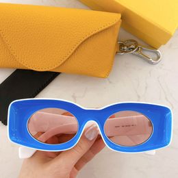 Sun Glasses LW400331 sunglasses for women men personality oval lens sister style beach holiday birthday party designer anti-UV400 protection with original box