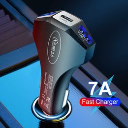 Quick Charge 3.0 USB Car Charger Super Type C PD Fast Car Charging For Mobile Phone