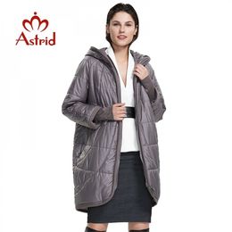 winter jacket women zipper Hooded Plus Size female coat autumn 5XL clothes solid warm parka clothing AM-2075 211013