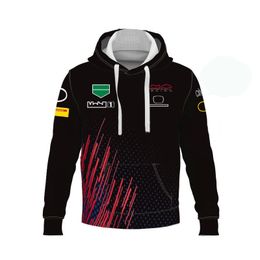 F1 Sweatshirt 2021 Team Long Sleeve Men's Racing Suit Formula One Hooded Hooded Jacket