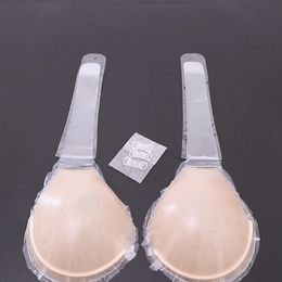 Silicone Bra DD DDD G H Plus size Sexy Lady Invisible Strapless Bra Push-Up Bras Self -Adhesive Dress Sticky Gel Backless BH bra 210623