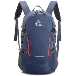 New 40L Light Weight Outdoor Travelling Camping Backpack Hiking Bag Waterproof Backpack Y0721