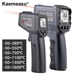 Digital Infrared Thermometer Laser Temperature Metre Non Contact Thermometer Temperature Metre Gun Industry IR Pyrometer 210719