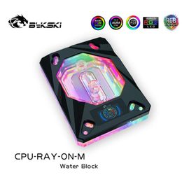 cpu water block amd Australia - Fans & Coolings Bykski CPU-RAY-ON-M,AMD CPU Water Block With OLED Temperature Display For RYZEN AM3 AM3+ AM4 Cooler Processor Radiator