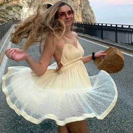 Inspired summer beach dress women chic strapless sexy lace dresses ball gown bohemian Plus Size dress for girls 210412