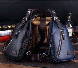 luxurys Male Bags Leather Shoulder Messenger Men Sling Chest Pack Crossbody Bag for Women Belt handbag