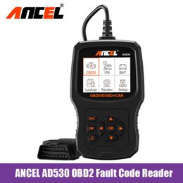 auto engine code reader Australia - Code Readers & Scan Tools Ancel AD530 OBD2 Auto Scanner For Engine Check EOBD OBD 2 Free Update OBDII Diagnosis Car Automotive Tool