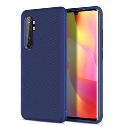 Xiaomi Note 10 Lite Mobile Phone Case Simple Back Cover All-inclusive Soft TPU Anti-fall Fashion Business Mobile Phone Protective Case