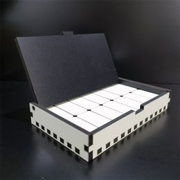 Sublimation Wooden Domino Sets White Blank Sublimated Square Toy Heat Transfer Boxes A12