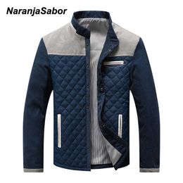 NaranjaSabor New Men's Patchwork Casual Jackets 2020 Spring Autumn Mens Slim Fit Fashion Sportswear Male Baseball Jackets N717 X0621