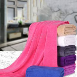 70*140cm Thicken Bath Blankets Home Bathroom Blanket Adult Outdoor Travel Keep Warm Bathe Towel Beach Towel Cleaning Supplies BH5923 WLY