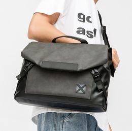 Luxury Design Men's Bag European and American Casual Fashion Fellow Men Shoulder handbag High Quality PU Messenger Bags