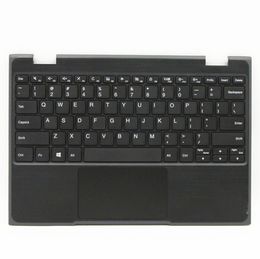 Original New For Lenovo 100e 2nd Gen Notebook 81M8 Palmrest Keyboard Bezel Cover 5CB0T77532