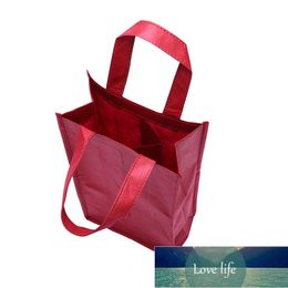 Other Event & Party Supplies Creative Packaging Bags Paper Box With String For Red Oil Champange Bottle Carrier Gift Holder Wine Packing