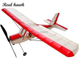 RC Plane Laser Cut Balsa Wood Airplane Micro AEROMAX Kit Wingspan 400mm Balsa Wood Model Building Kit 211026