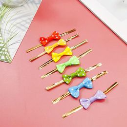 100pcs 0.4x8cm mixed Colours dots Bows Metallic Twist Ties Gift Wrap Sealing Binding Wire For Plastic Candy Cookie Cake Bag Wedding Birthday Gifts Lollipop packing