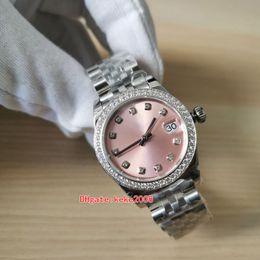 GMF Super Watch Ladies Wristwatches 278384RBR 278384 31mm Pink Sapphire 904L Diamond ETA 3235 Movement jubilee bracelet Automatic mechanical Women's Mrs Watches