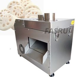 Automatic Electric Platform Directional Slicer machine Fruit Vegetable Eggplant Slicing Machine