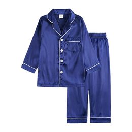 Baby Boys Girls Children's Pajamas Kids Clothes Summer Leisure Wear Outfits Suits Nighty Children Clothing 210521