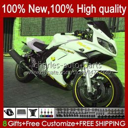 OEM Body For SUZUKI SV 1000 650 SV1000 SV650 S Yellow White 2003 2004 2005 2006 2007 2008 30No.172 SV 650S 1000S SV-1000 SV650S 03-13 SV1000S SV-650 03 09 10 11 12 13 Fairing