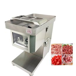 BEIJAMEI Commercial Meat Cutter Machine Electric Meat Slicers Automatic Meat Grinder Dicing Block Slicing Machines