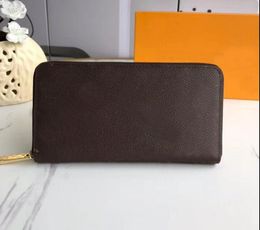 Wholesale 2021 new Flower symmetrical wallet Fashion Genuine leather wallet purses Women Purse mens wallet portafoglio Fre Shipping