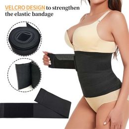 3-6M Waist Trainer Snatch Me Up Bandage Wrap Shaperwear Belt Women Slimming Tummy Body Cincher 211218