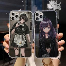 Beautiful anime girl Phone Case For iPhone 11 12 Pro Max XR X XS Max 5 5S SE 2020 7 8 6 6S Plus Silicone Back Cover Beautiful anime girl Phone Case For iPhone 11 12 Pro Max XR X XS Max 5 5S SE 2020 7 8 6 6S Plus Silicone Back Cover