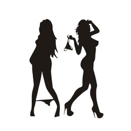 Automobile Motorcycle Funny Beautiful Sexy Woman In Bikini Decorative Wall Stickers Cartoon Car Sticker Black/Silver CT-573 Automobile Motorcycle Funny Beautiful Sexy Woman In Bikini Decorative Wall Stickers Cartoon Car Sticker Black/Silver CT-573