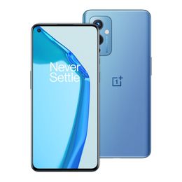 Original Oneplus 9 5G Mobile Phone 8GB RAM 128GB ROM Snapdragon 888 Octa Core 50MP 4500mAh NFC Android 6.55 inch AMOLED Full Screen Fingerprint ID Face Smart Cell Phone