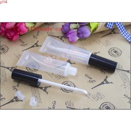 10ml transparent Plastic pack tube bottles New Style refillable Empty Lip Gloss Packaging Containers Lipstick good qty