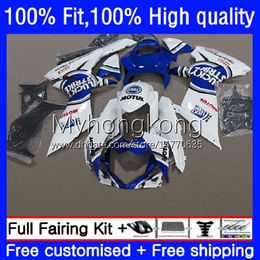 Injection Bodys For SUZUKI GSXR 600 750 CC GSXR600 K11 11 12 13 14 15 16 17 23No.45 GSXR-600 GSXR750 600CC 750CC Lucky BLUE 2011 2012 2013 2014 2015 2016 2017 OEM Fairing