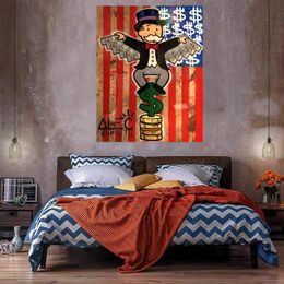 American Bandiera Pittura a olio su tela Home Decor Handcrafts / HD Print Wall Art Picture Personalizzazione è accettabile 21052720