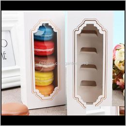 Cupcake 5 Cups Pastry Packaging Der Window Aron Cake Box Gift W9965 D7H8Y 7Ussw