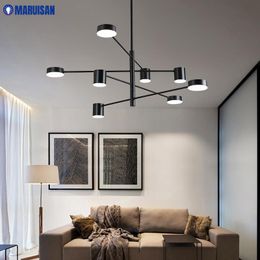 Chandeliers Modern Minimalist Chandelier Lighting For Living Study Dining Room Bedroom Foyer Kitchen Hall Fashionable Warm Home Lamp