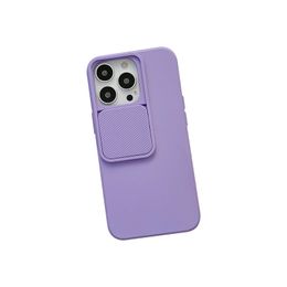 Camera Lens Protection Phone Cases For iphone 15 14 Pro Max Samsung Galaxy S24 Ultra Plus A15 2MM Soft TPU Slide Back Covers