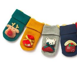 2021 new Newborn baby non-slip Christmas stockings