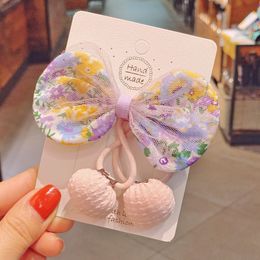 European and American Infant Hair Accessories Hipster Floral Baby Hair Clip 3-Piece/ Set Girl's Hair Accessories